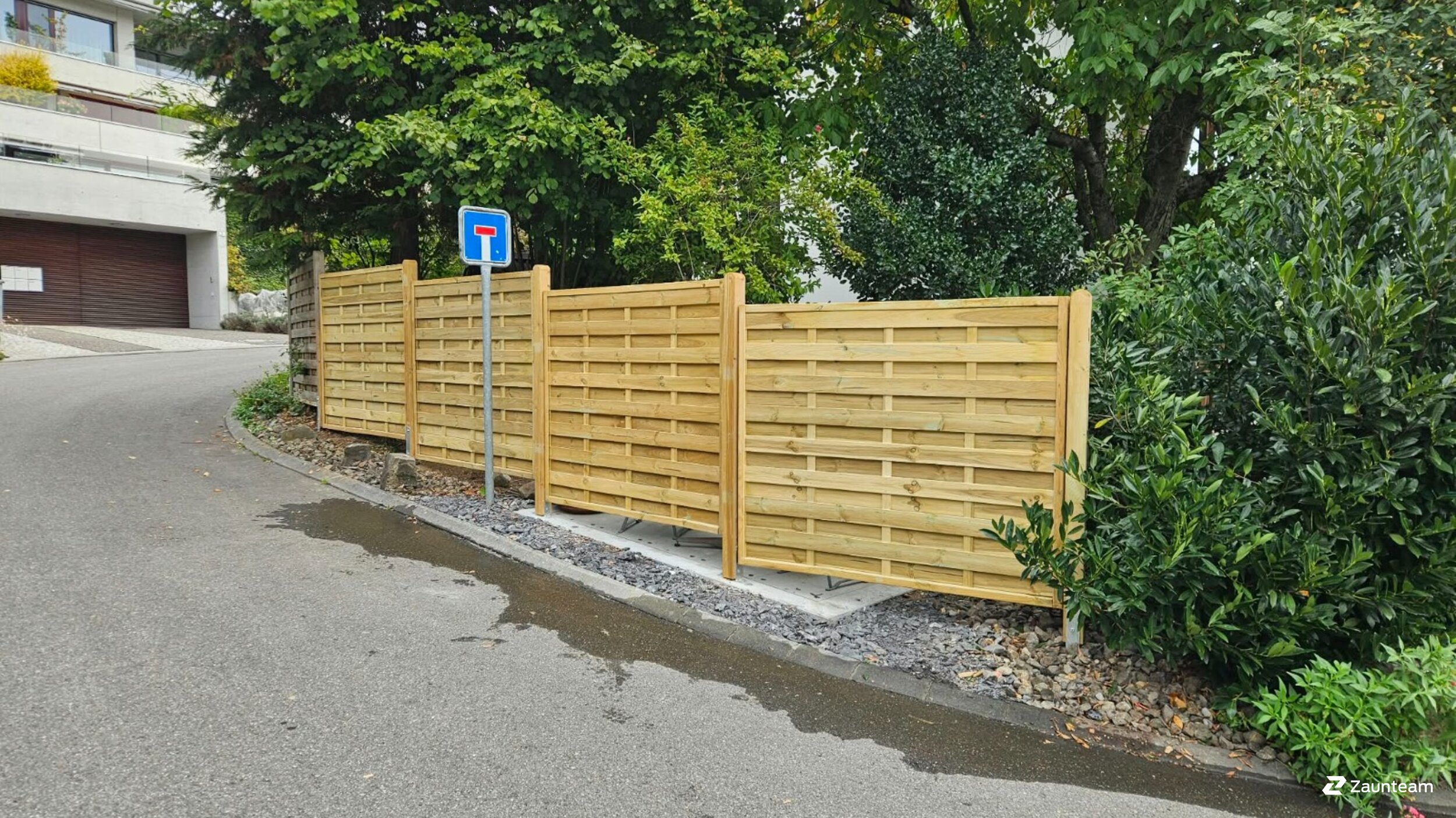 Holz Sichtschutz aus dem 2026 in 6204 Sempach Schweiz von Zaunteam Willimann AG.