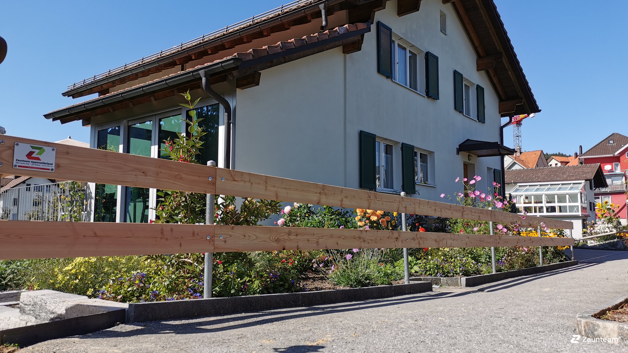Clôture ranch de 2019 à 9413 Oberegg Suisse de Zaunteam Appenzellerland.