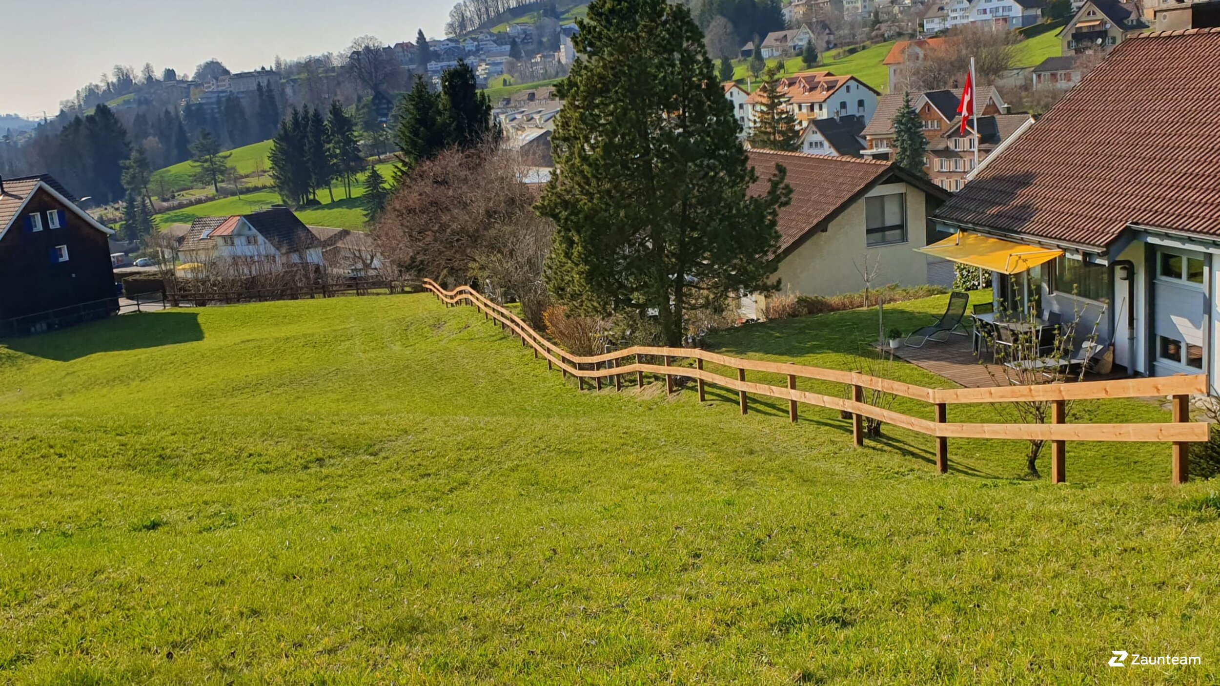 Clôture ranch de 2020 à 9053 Teufen  Suisse de Zaunteam Appenzellerland.
