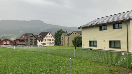 Grillage diagonal de 2019 à 9050 Appenzell Suisse de Zaunteam Appenzellerland.