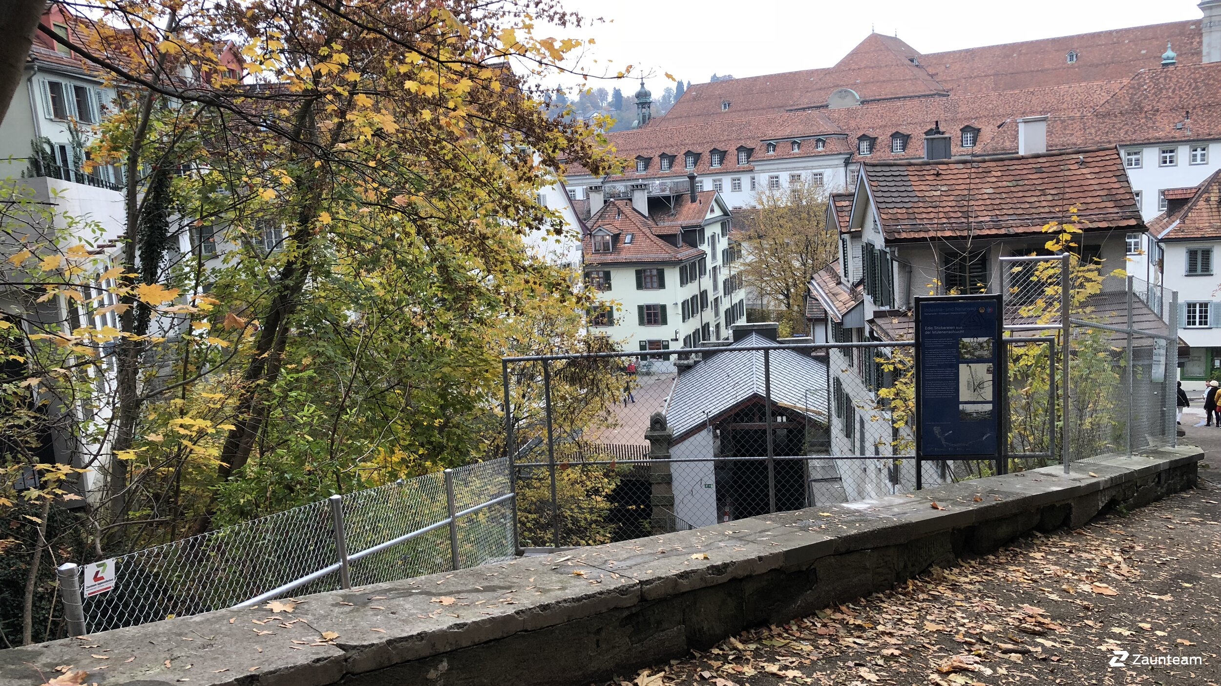 Grillage diagonal de 2018 à 9011 St. Gallen Suisse de Zaunteam Appenzellerland.