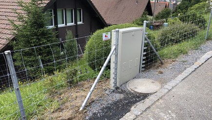 Knotengitter aus dem 2018 in 9427 Wolfhalden Schweiz von Zaunteam Appenzellerland.