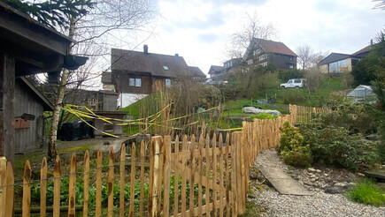 Clôture naturelle de 2023 à 9063 Stein AR Suisse de Zaunteam Appenzellerland.