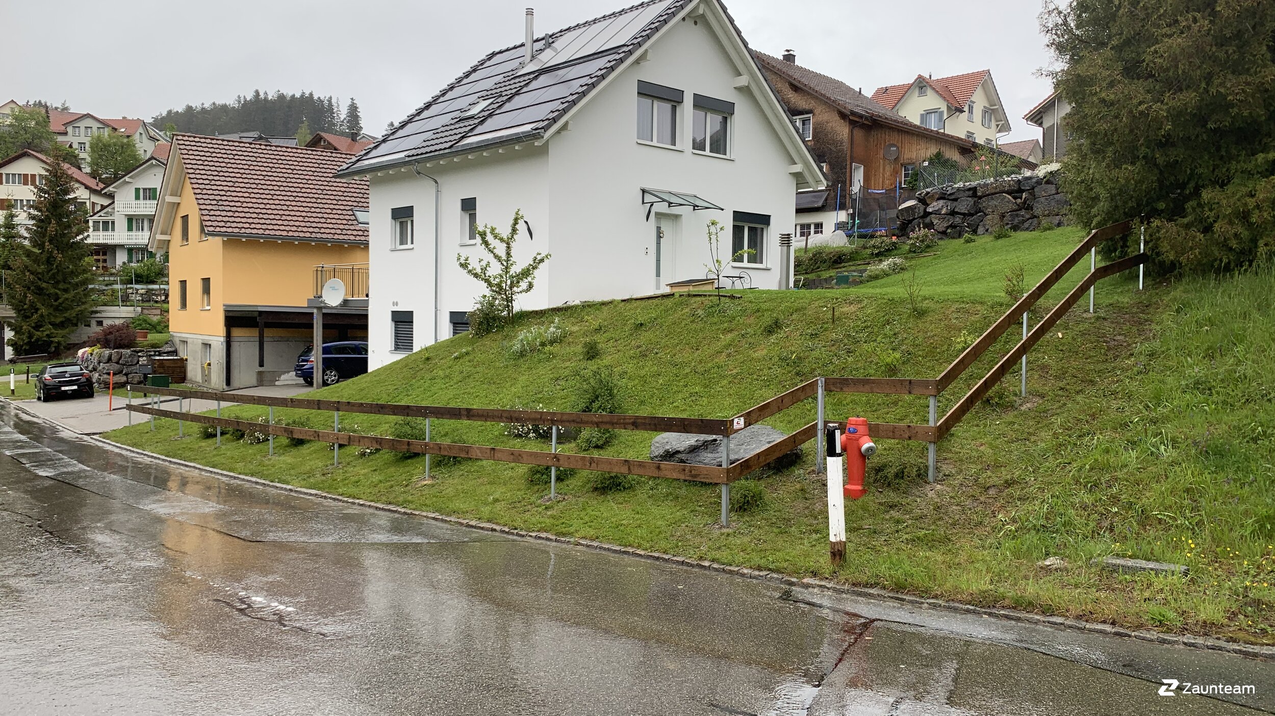 Clôtures en bois de 2019 à 9413 Oberegg Suisse de Zaunteam Appenzellerland.