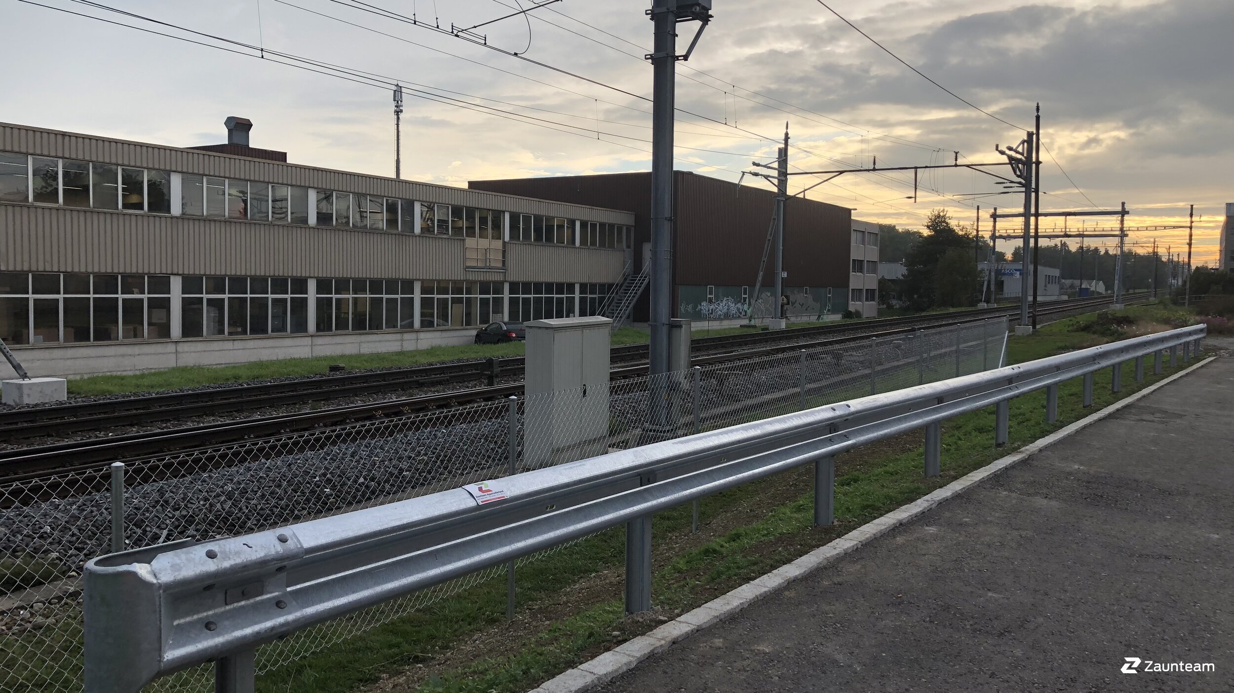 Clôture de chemin de 2018 à 8590 Romasnhorn Suisse de Zaunteam Appenzellerland.