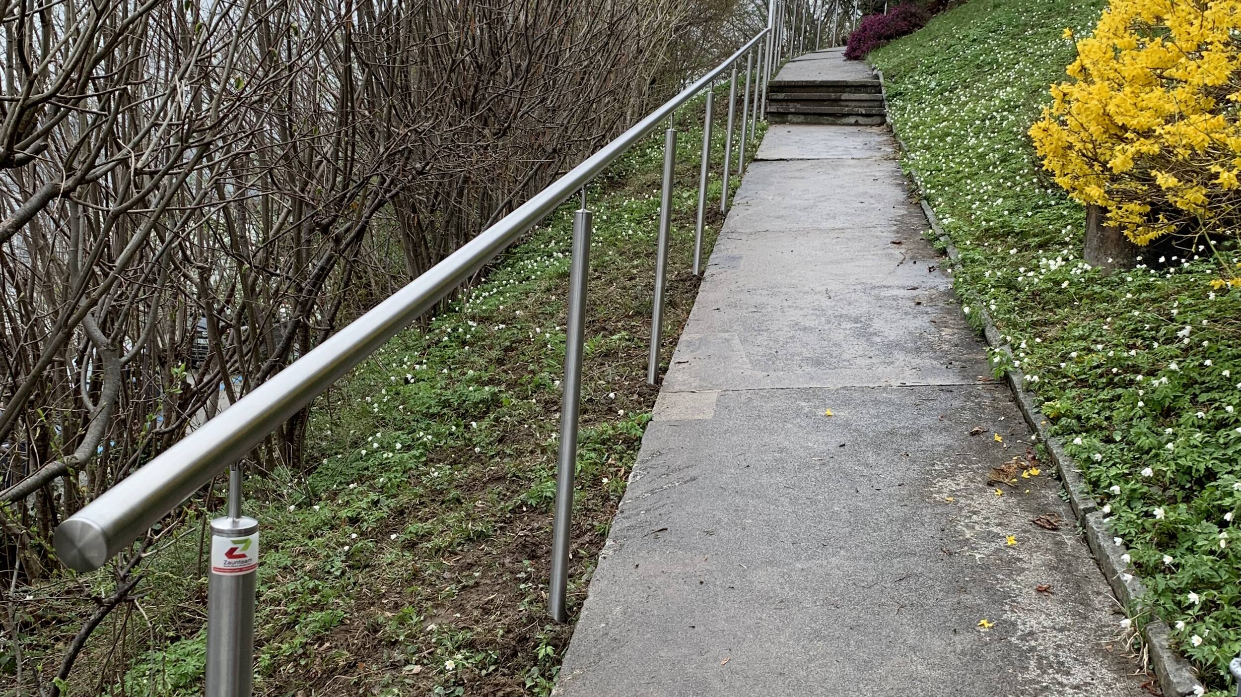 Handlauf aus Edelstahl für die Treppensicherheit