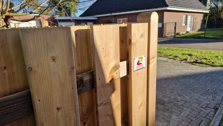 Protection brise-vue en bois de 2023 à 26340 Zetel Allemagne de Zaunteam Friesische-Wehde.