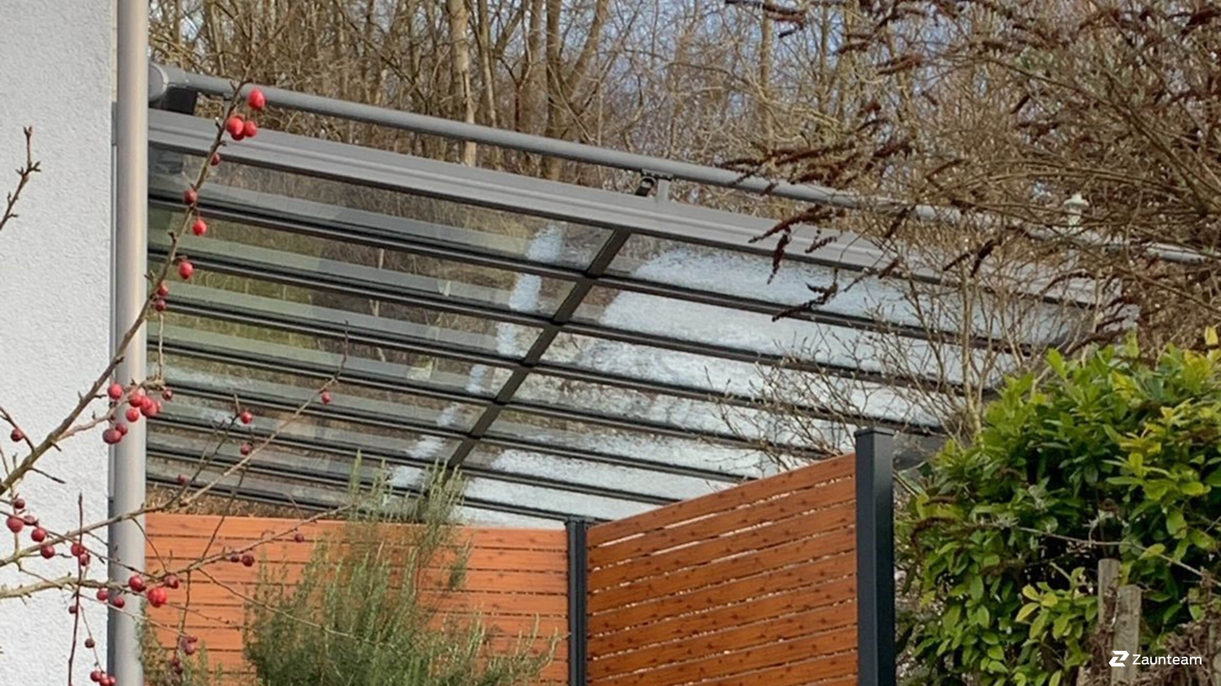 Aluminium Sichtschutz aus dem 2021 in 86508 Rehling Deutschland von Zaunteam Schwaben-Nord.