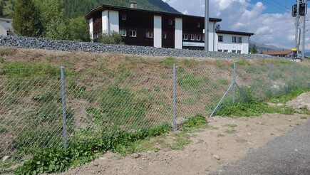 Grillage diagonal de 2023 à 7502 Bever Suisse de Zaunteam Engadin.