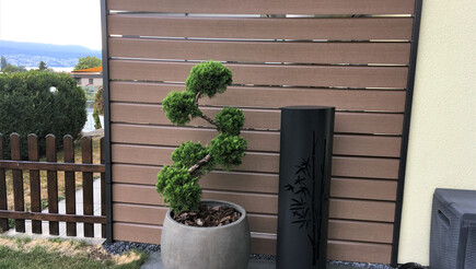 WPC Sichtschutz aus dem 2018 in 8708 Männedorf Schweiz von Zaunteam Zürich Oberland.