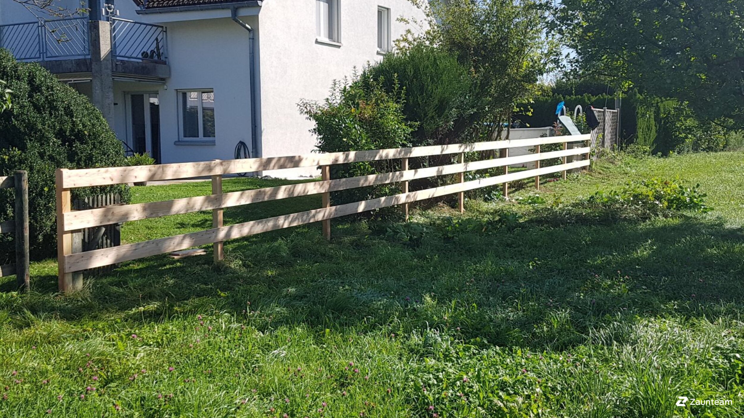 Clôture ranch de 2017 à 8500 Frauenfeld Suisse de Zaunteam Thurgau AG.