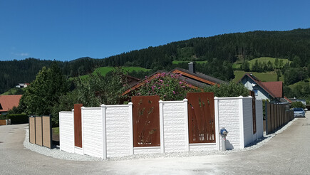 Clôture en béton de 2023 à 8682 Hönigsberg Autriche de Zaunteam Schneebergland.