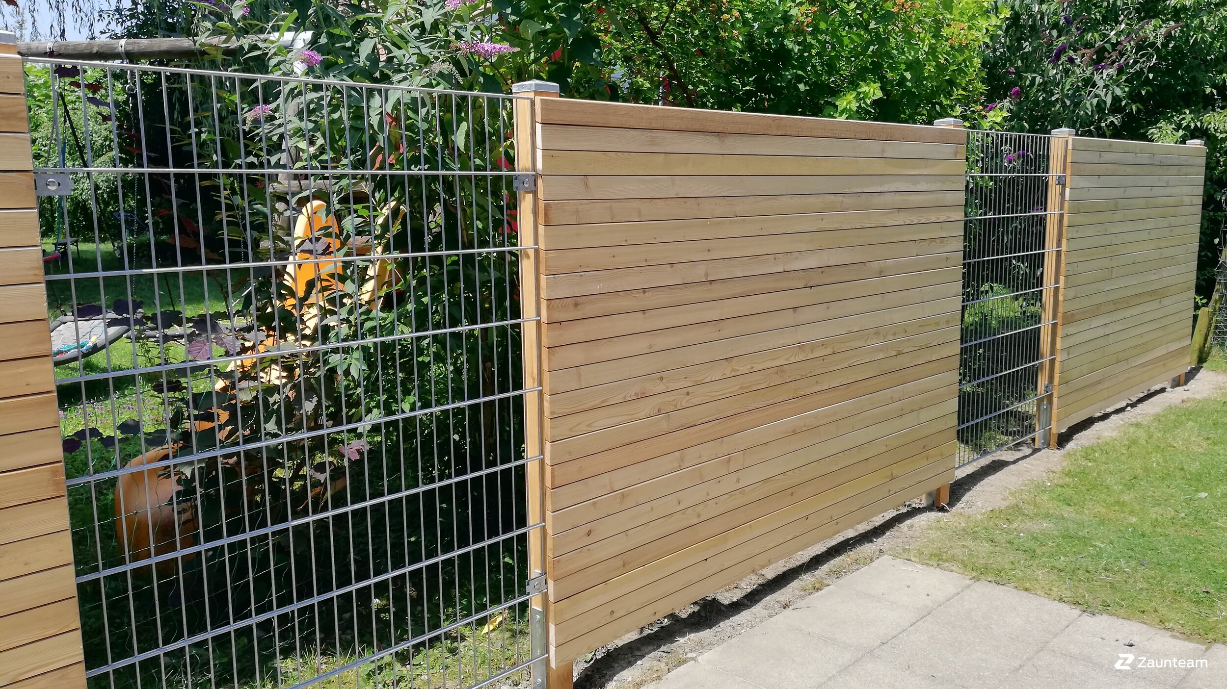 Holzsichtschutzwand Sibirische Lärche