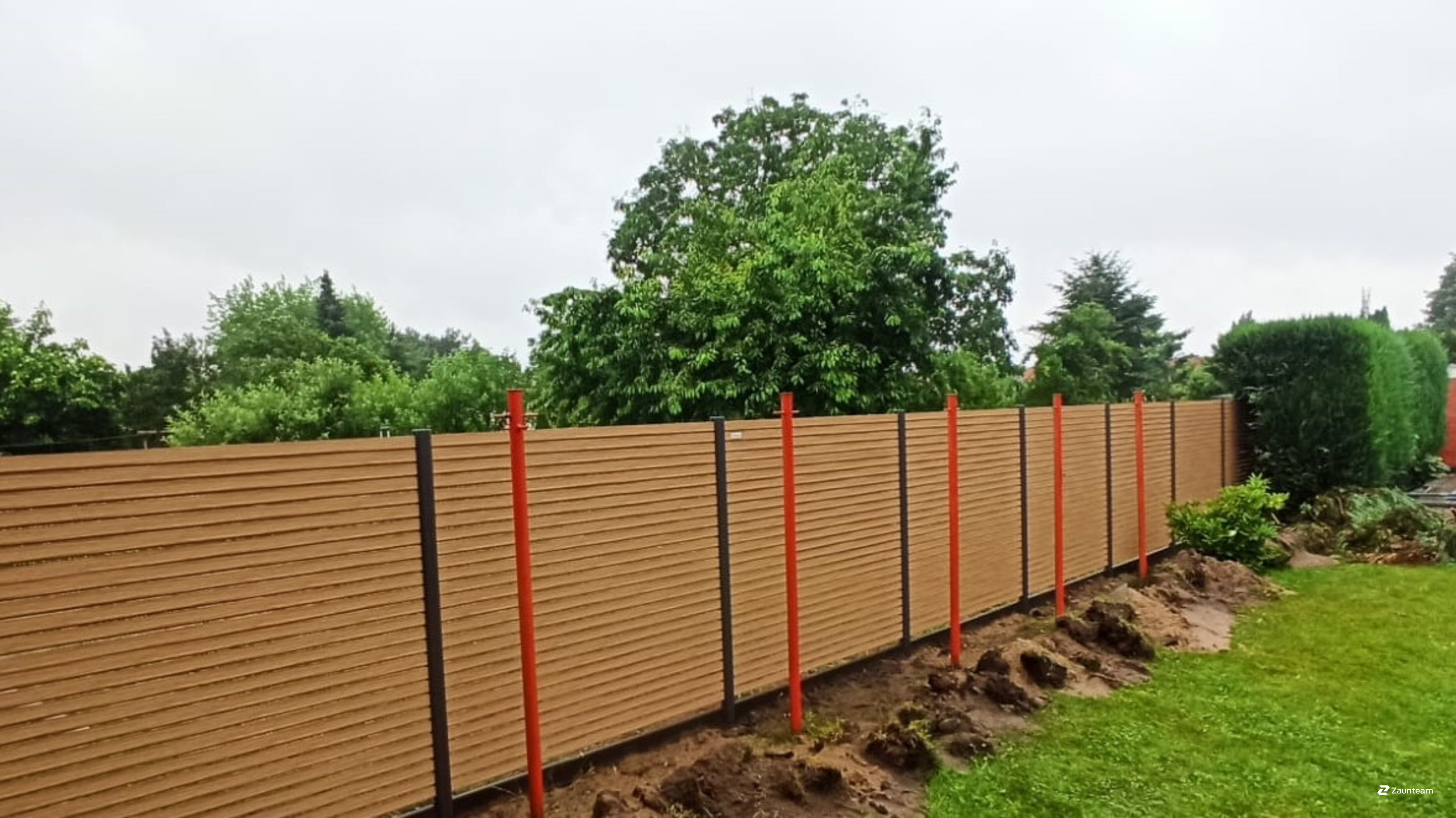 Sichtschutz aus Aluminium von Zaunteam