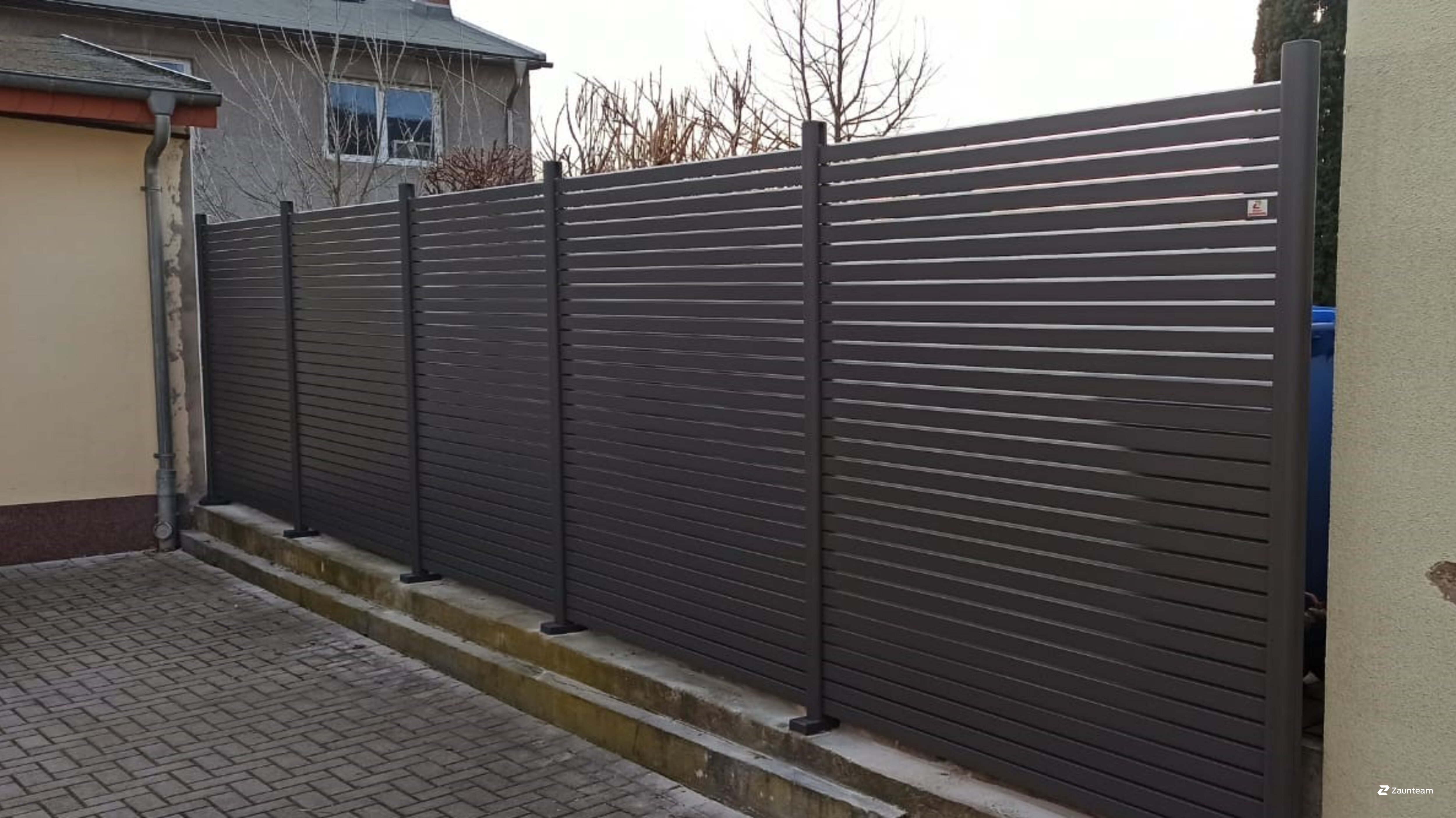 Sichtschutz aus Aluminium von Zaunteam