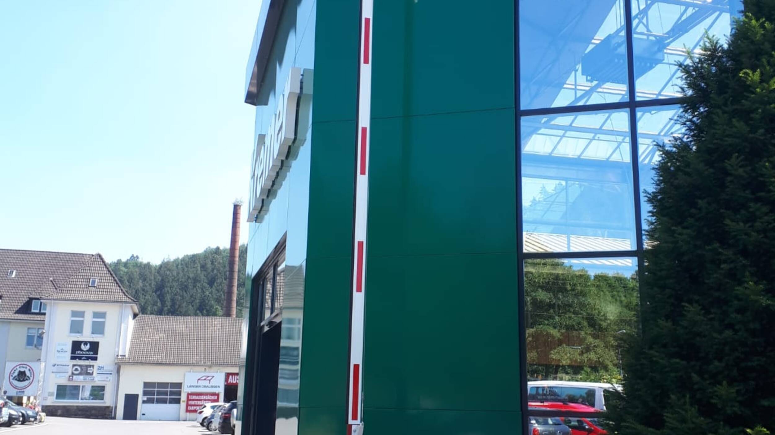 Schranken Zufahrts-Beschränkung von Zaunteam