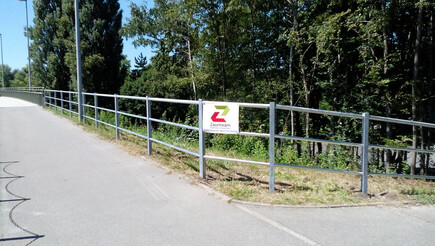 Clôture de chemin de 2016 à 78315 Radolfzell Allemagne de Zaunteam Konstanz-Hegau.