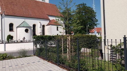 Clôture classique de 2023 à 82299 Türkenfeld Allemagne de Zaunteam Ammersee.