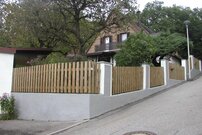 Staketenzaun aus Holz von Zaunteam