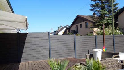 WPC Sichtschutz aus dem 2017 in 4563 Gerlafingen Schweiz von Zaunteam Mittelland GmbH.