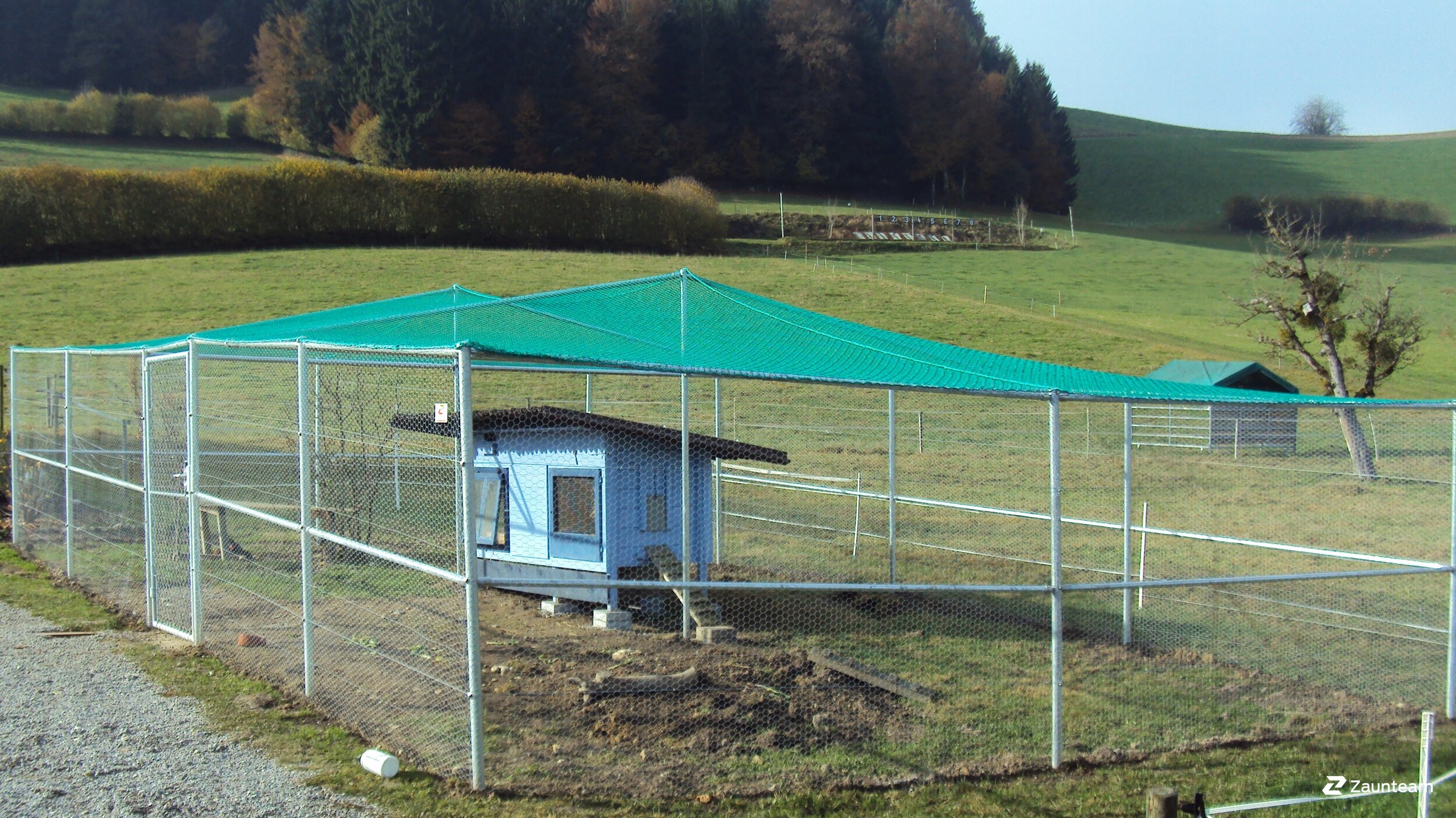 Clôture pour petites bêtes de 2016 à 3415 Hasle-Rüegsau Suisse de Zaunteam Mittelland GmbH.