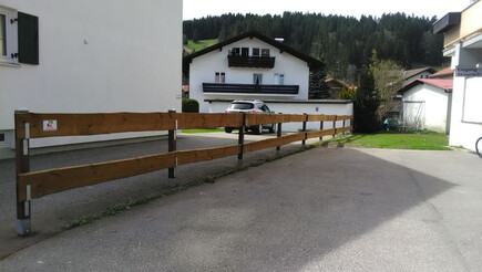 Clôture ranch de 2018 à 87534 Oberstaufen Allemagne de Zaunteam Allgäu.