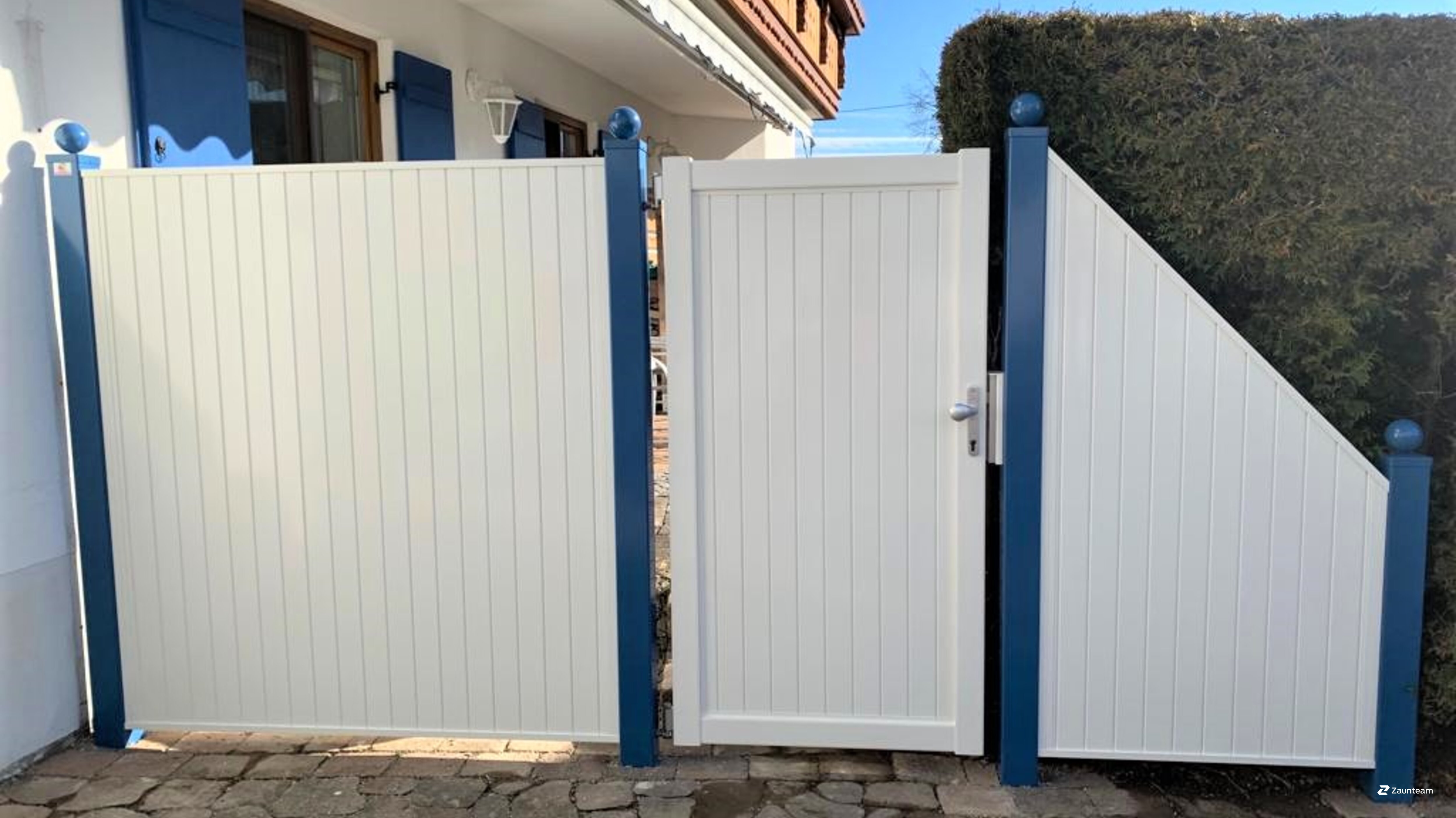 Sichtschutz aus Aluminium von Zaunteam