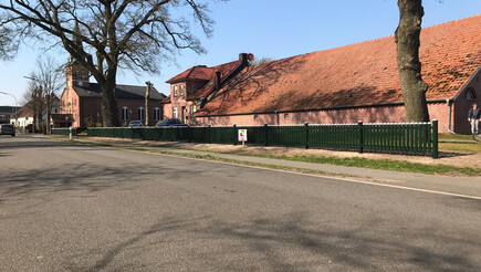 Clôture en matière plastique de 2019 à 26899 Rhede Allemagne de Zaunteam Emsland.