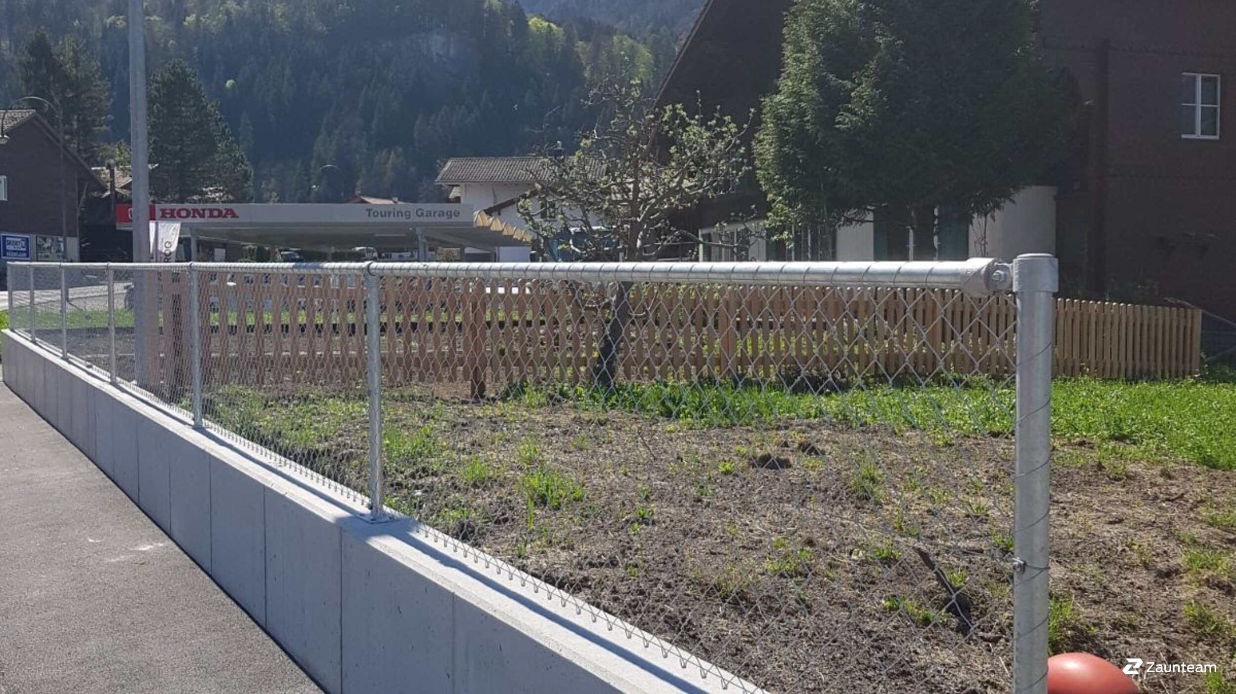 Grillage diagonal de 2018 à 3812 Wilderswil Suisse de Zaunteam Berner Oberland.