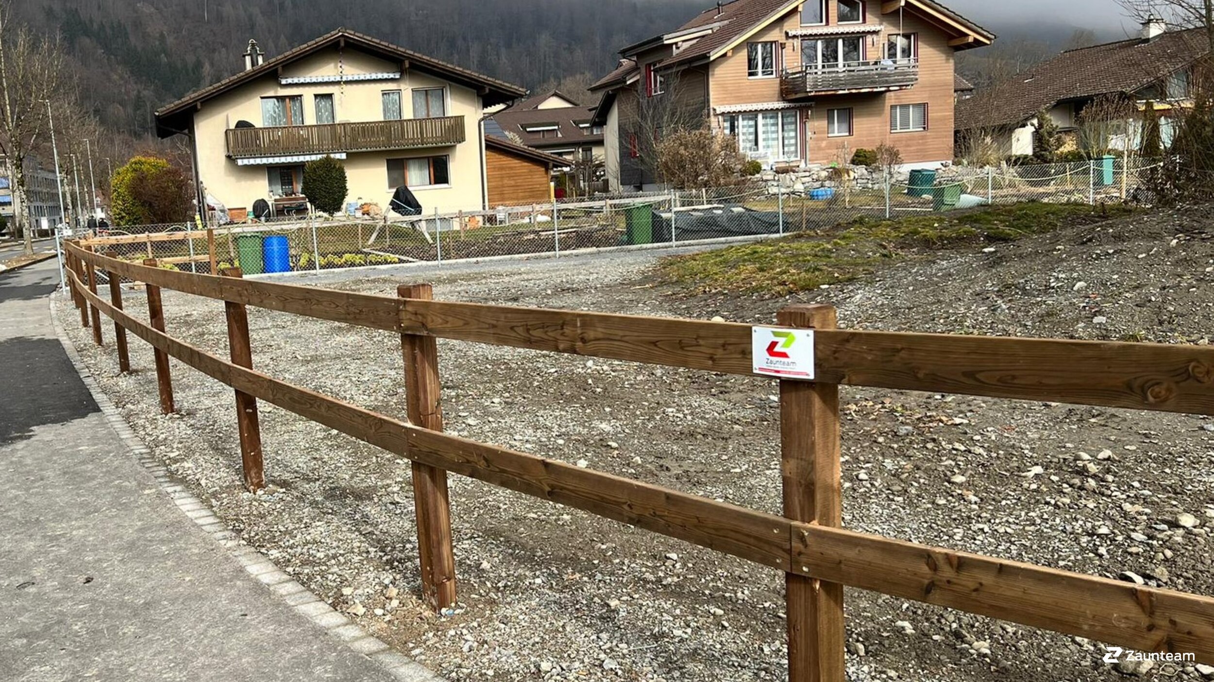 Clôture ranch de 2022 à 3800 Interlaken Suisse de Zaunteam Berner Oberland.