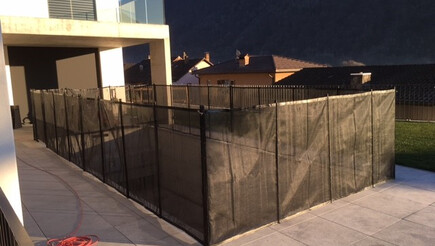 Poolzaun - Sicherheitszaun für den Swimmingpool