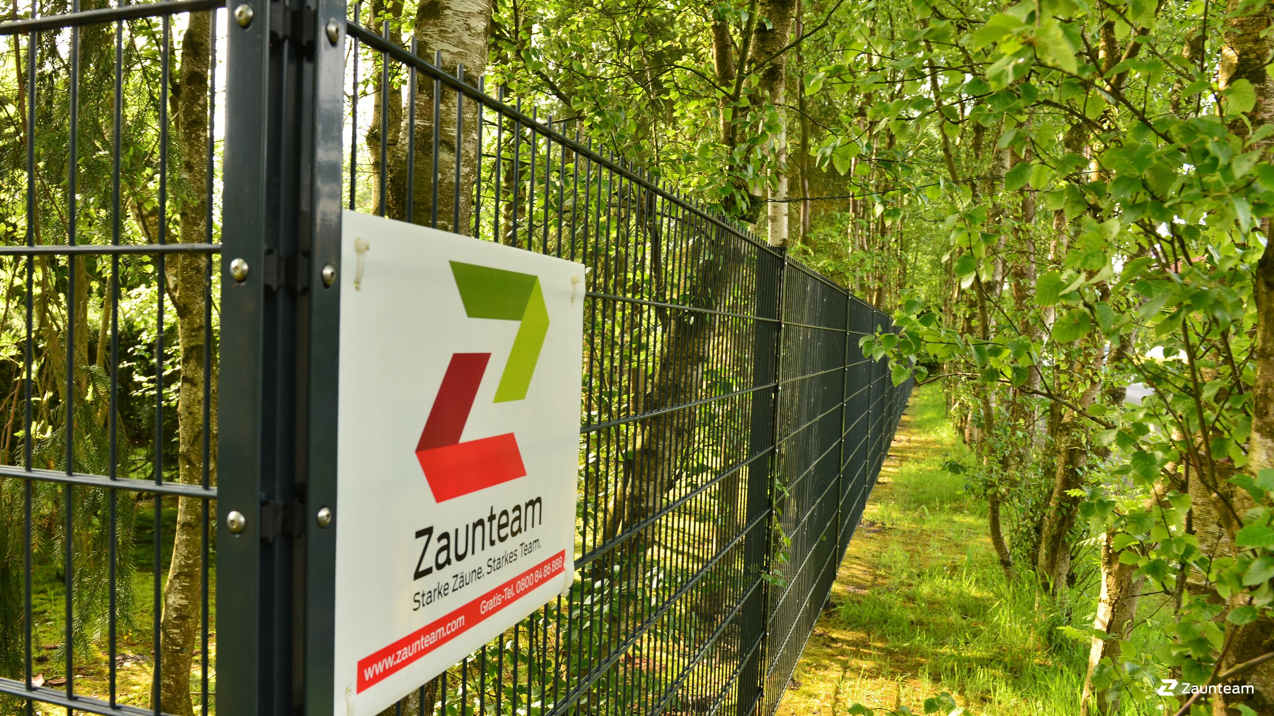 Doppelstabmattenzaun aus dem 2020 in 26624 Südbrookmerland  Deutschland von Zaunteam Ostfriesland.