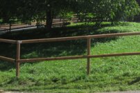 Halbrunderlattenzaun | © Zaunteam