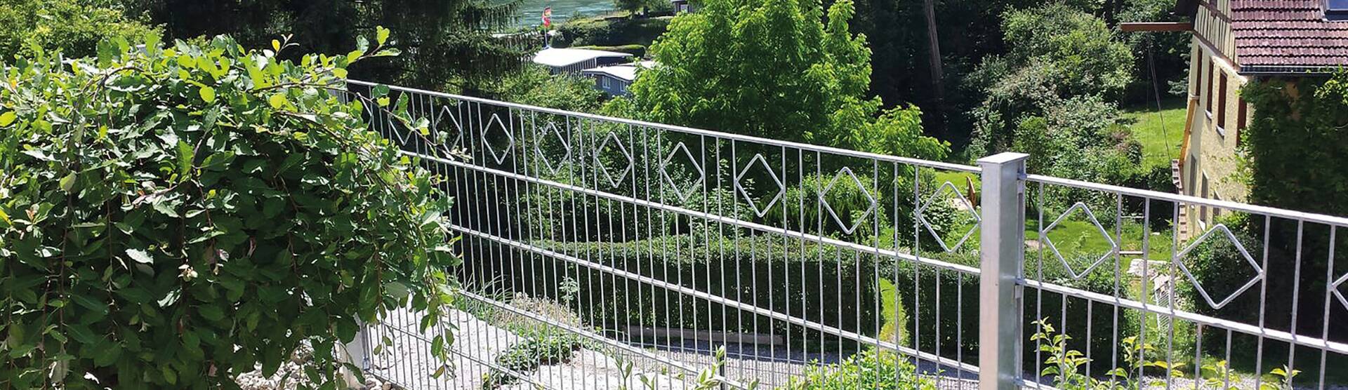 Deko-Doppelstabmatten | © Zaunteam