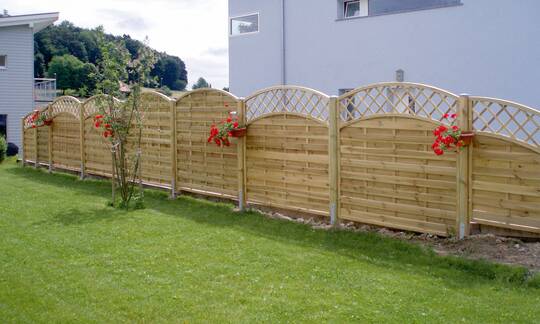 Jardin privé étanche de l'écran mur de clôture en bois plastique